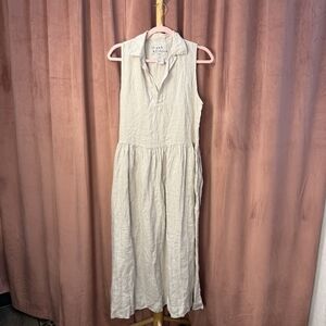 Frank & Eileen Sand Daphne Dress. Size S.